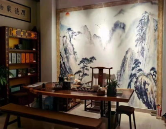 窗边茶席