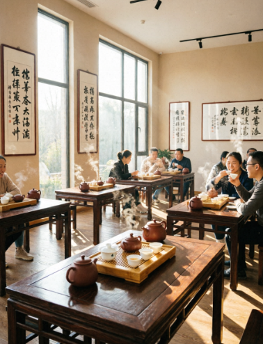 宁波本地茶与茶汤